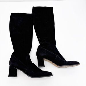 Stuart Weitzman Knee High Suede Boots Y2K
